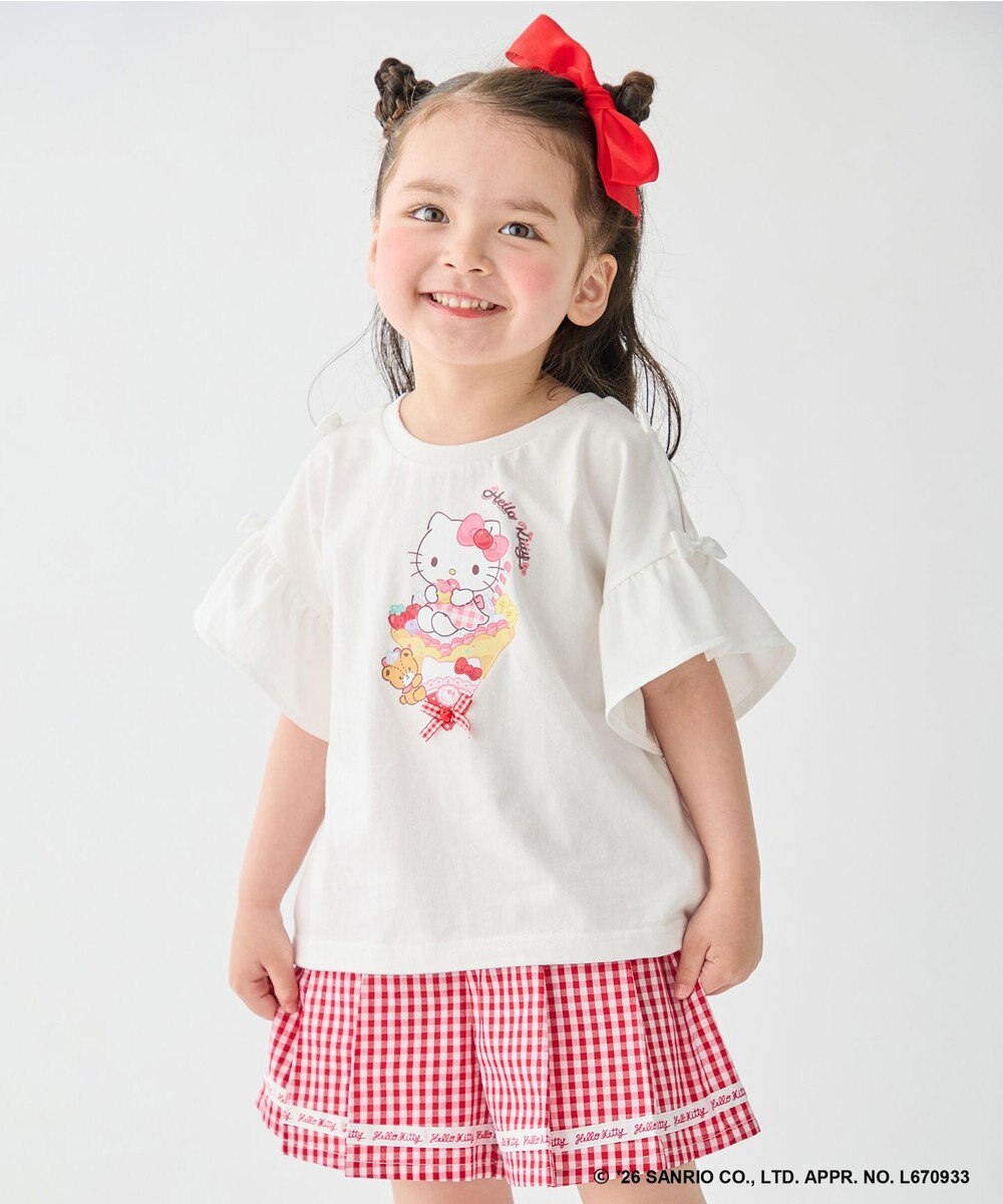 ANY KIDS 【サンリオキャラクターズ×ANY KIDS】ひんやり ファンシーフリル袖Tシャツ 