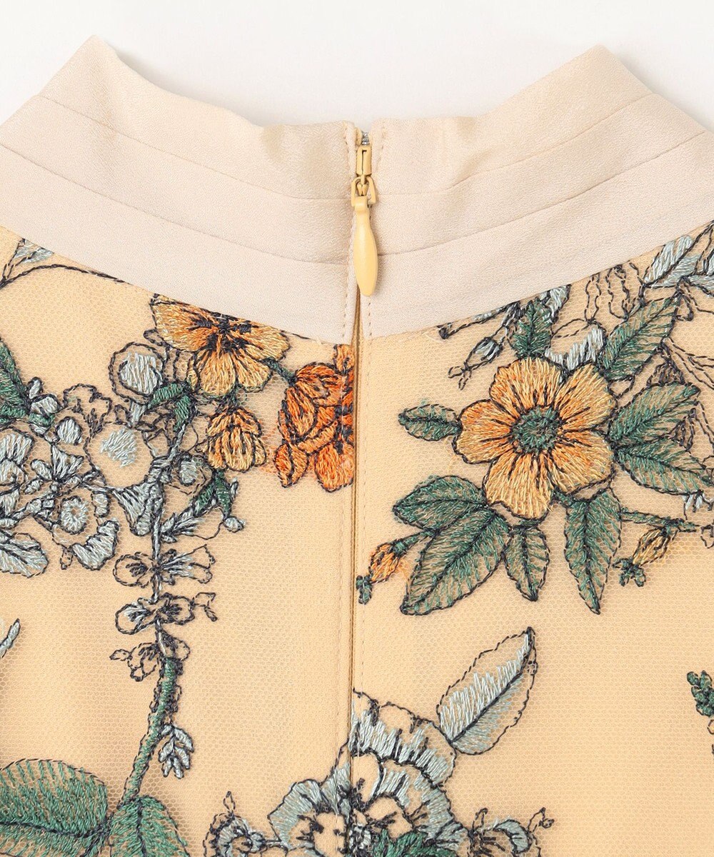 GRACE CONTINENTAL フラワーマーメイドドレス 