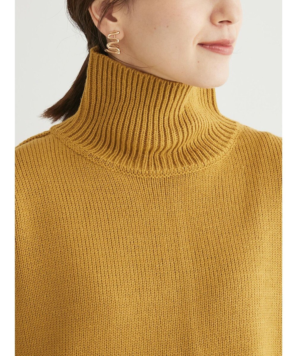 Green Parks ・Ｐｅｔｉｔ　Ｆｌｅｕｒ　タートルバックスリットニット 