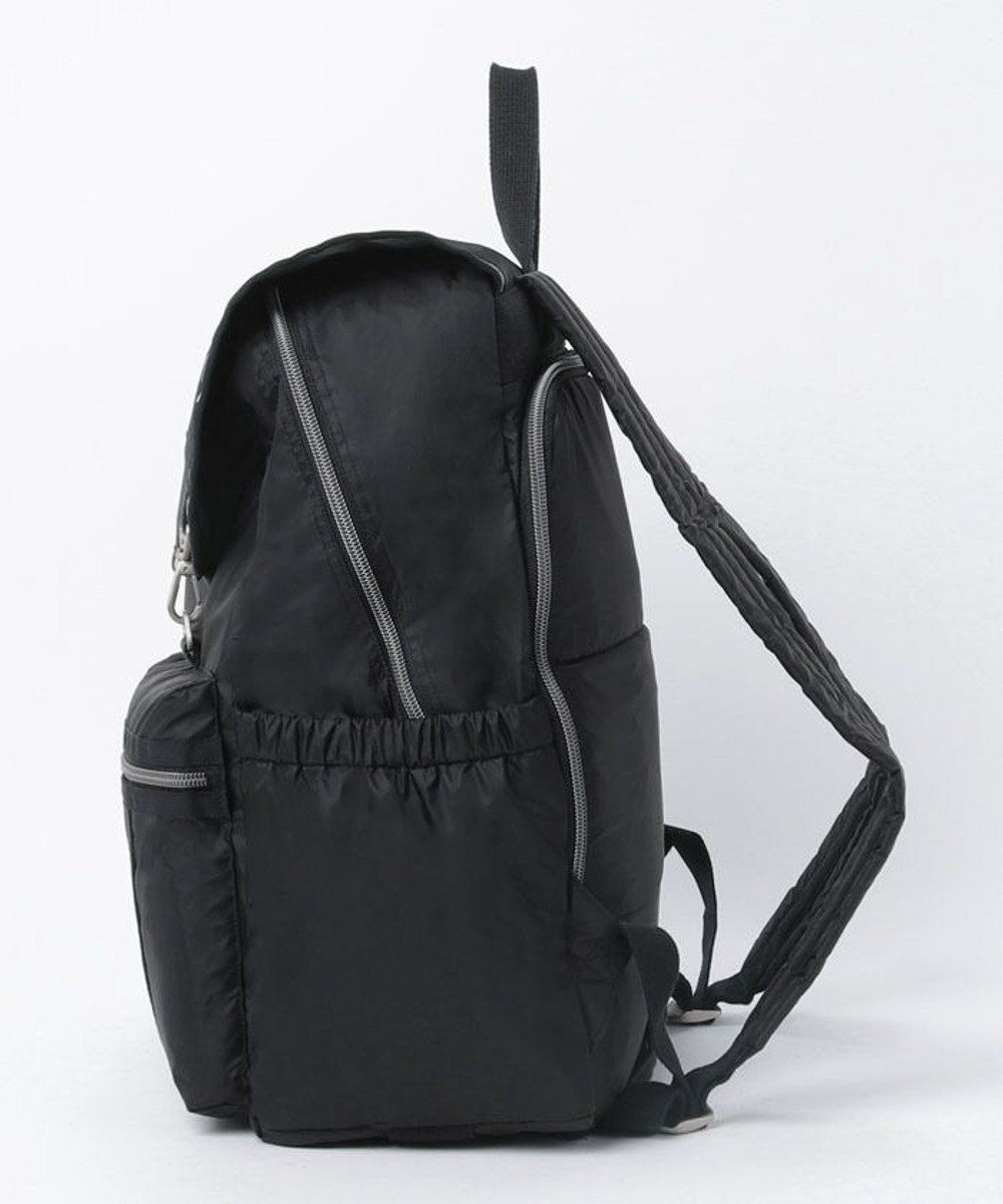 LeSportsac MODERN FLAP BACKPACK2/ブラックC 