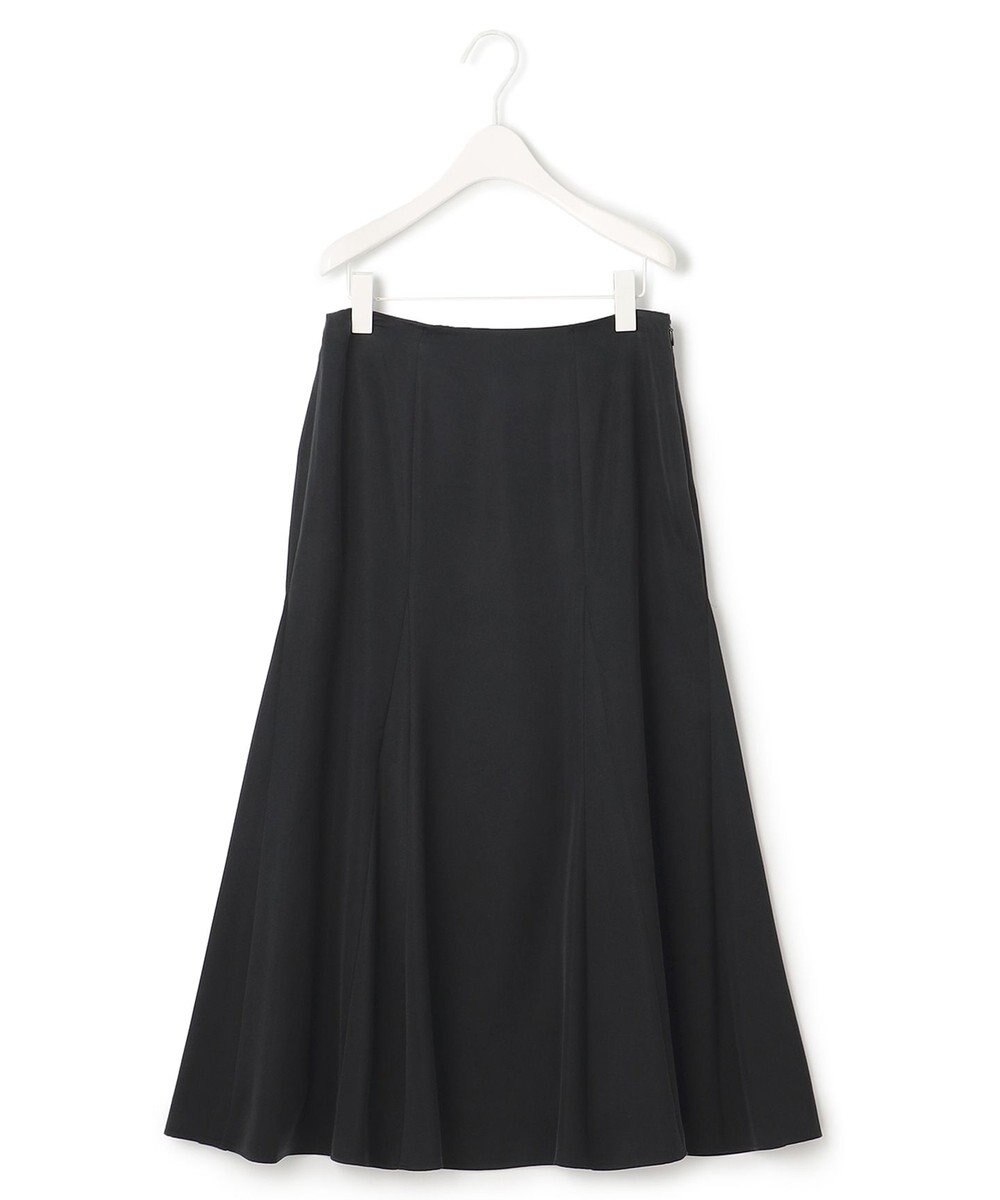 ICB 【洗える】 ルゼブフィブリルサテン スカート 
