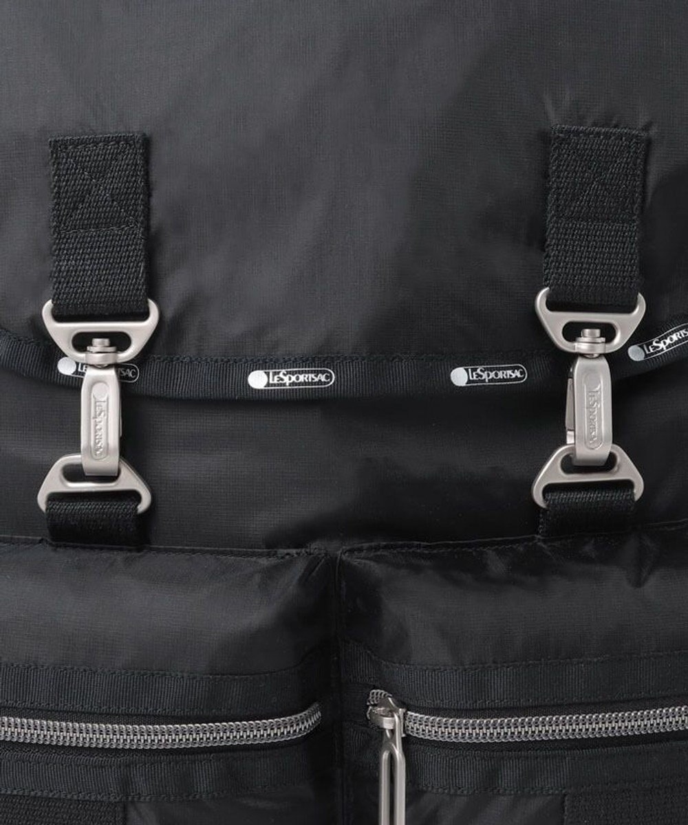 LeSportsac MODERN FLAP BACKPACK2/ブラックC 