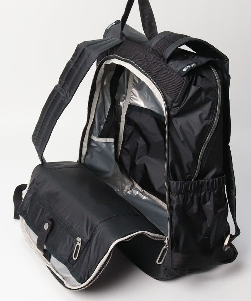 LeSportsac MODERN FLAP BACKPACK2/ブラックC 