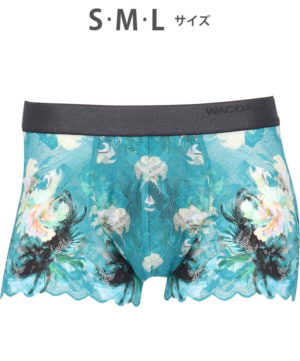 WACOAL MEN WACOAL MEN ボクサーパンツ 【レースボクサー】 フロント快適グラマラス 通気性 前閉じ 下着 メンズ WT3827 /ワコールメン 