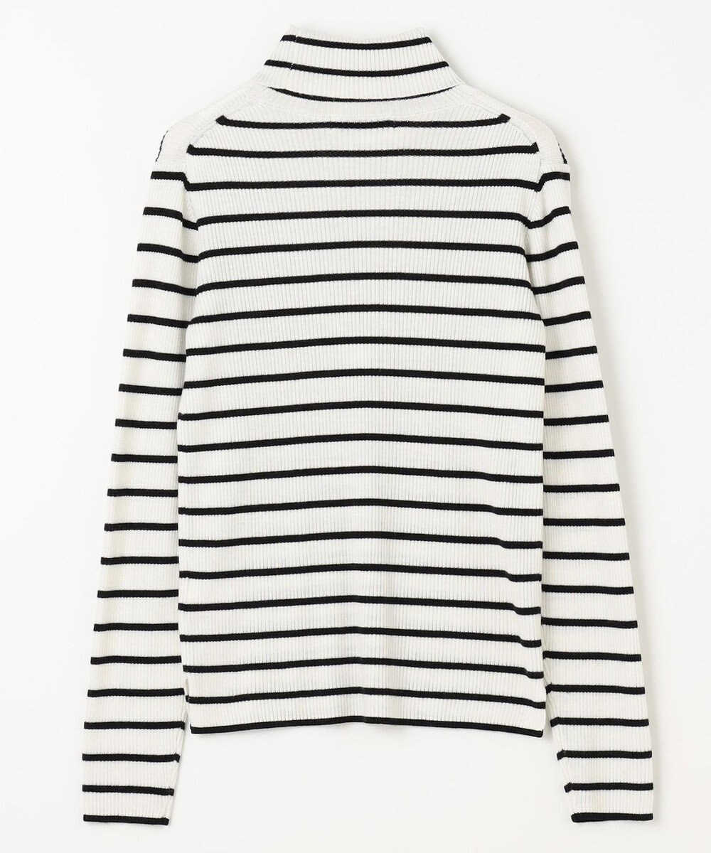 ANY ウールブレンドリブニット 