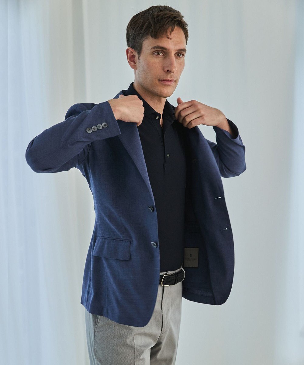 GOTAIRIKU 新クオリティ/KINGサイズ追加【洗える/シワになりにくい】タイワンタフタ  擬麻ジャケット 