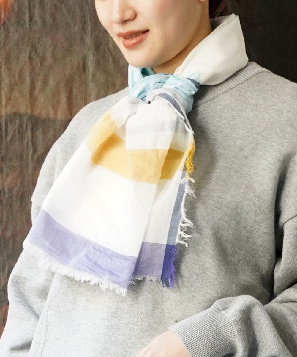 POLS 播州織 極細コットンストール 