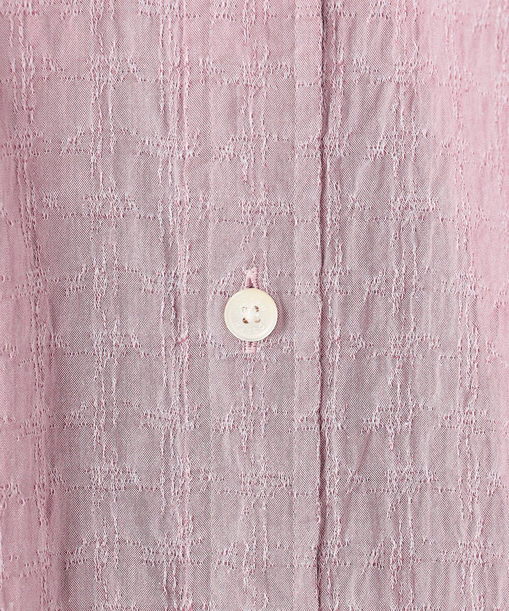 JOSEPH HOMME 新柄【オリジナル素材】ラティスジャガードストレッチ　ウィングカラーシャツ 