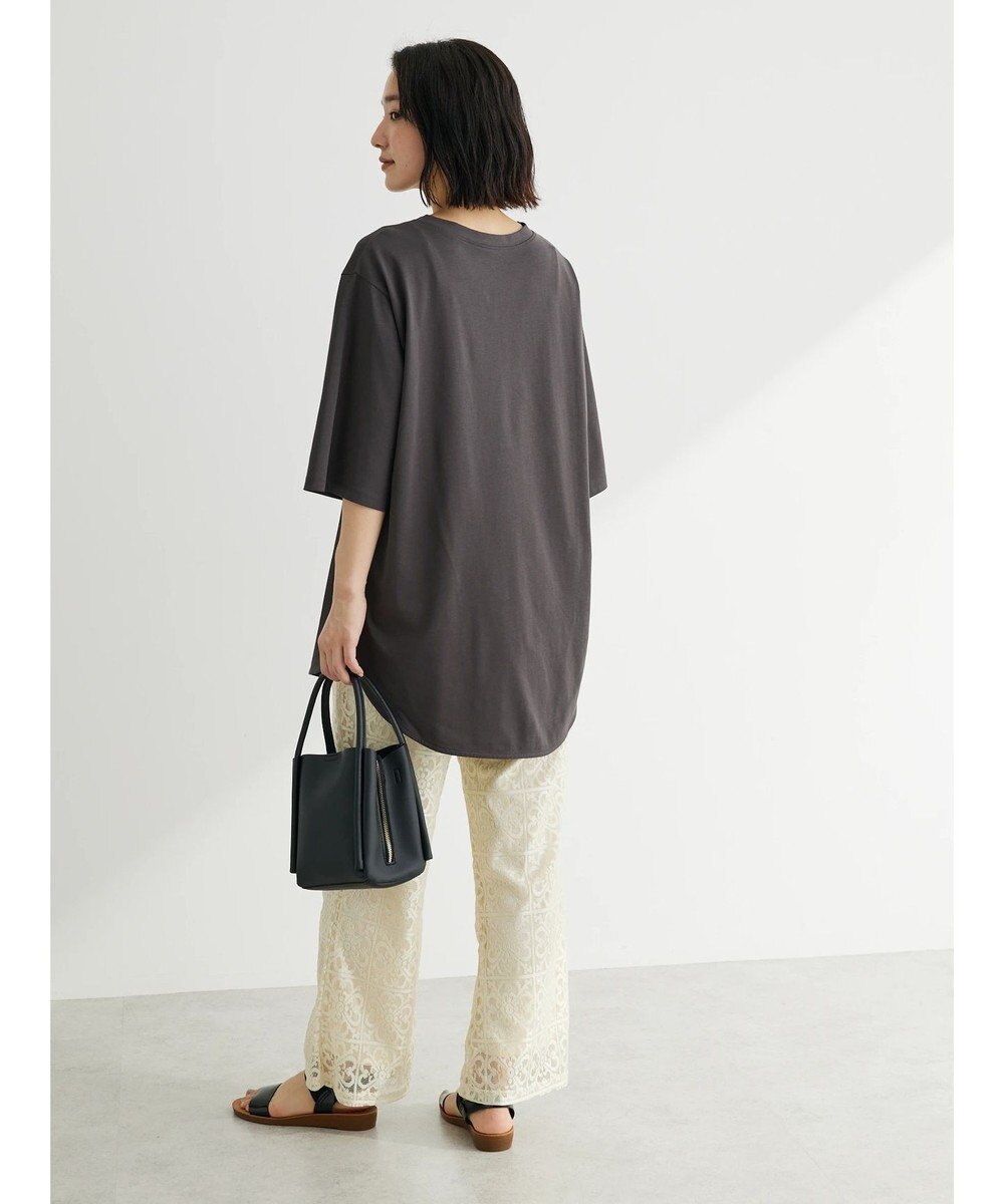 Green Parks 汗じみ防止５分袖チュニック 