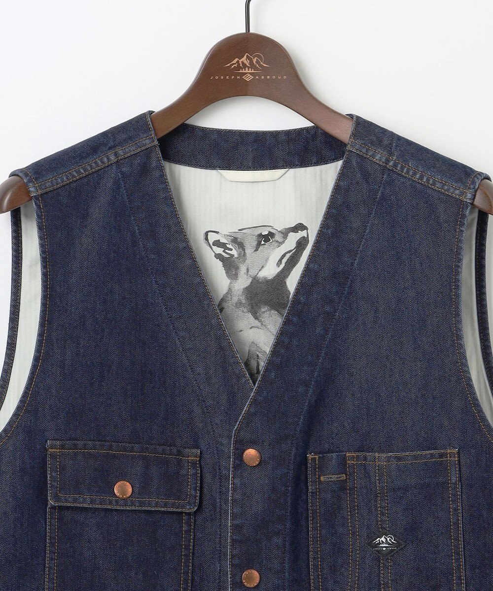 JOSEPH ABBOUD MOUNTAIN 【軽量/テーム・ヤルヴィコラボ】INDIGO×CORDURA デニム ベスト 