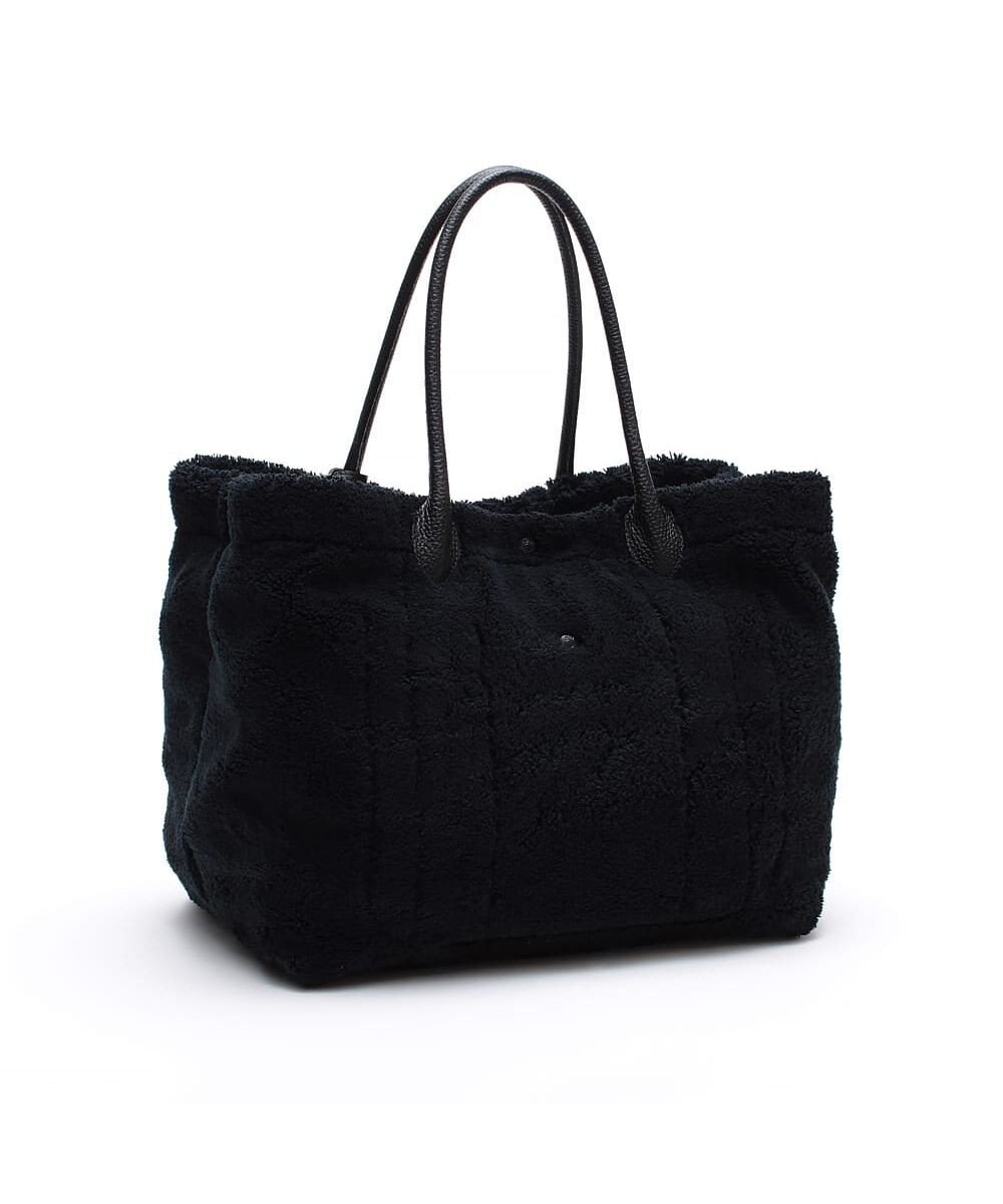 A.D.M.J. 【もこもこ】オスカー/コード刺しゅうキューブトート34cm(Dカン＋) 