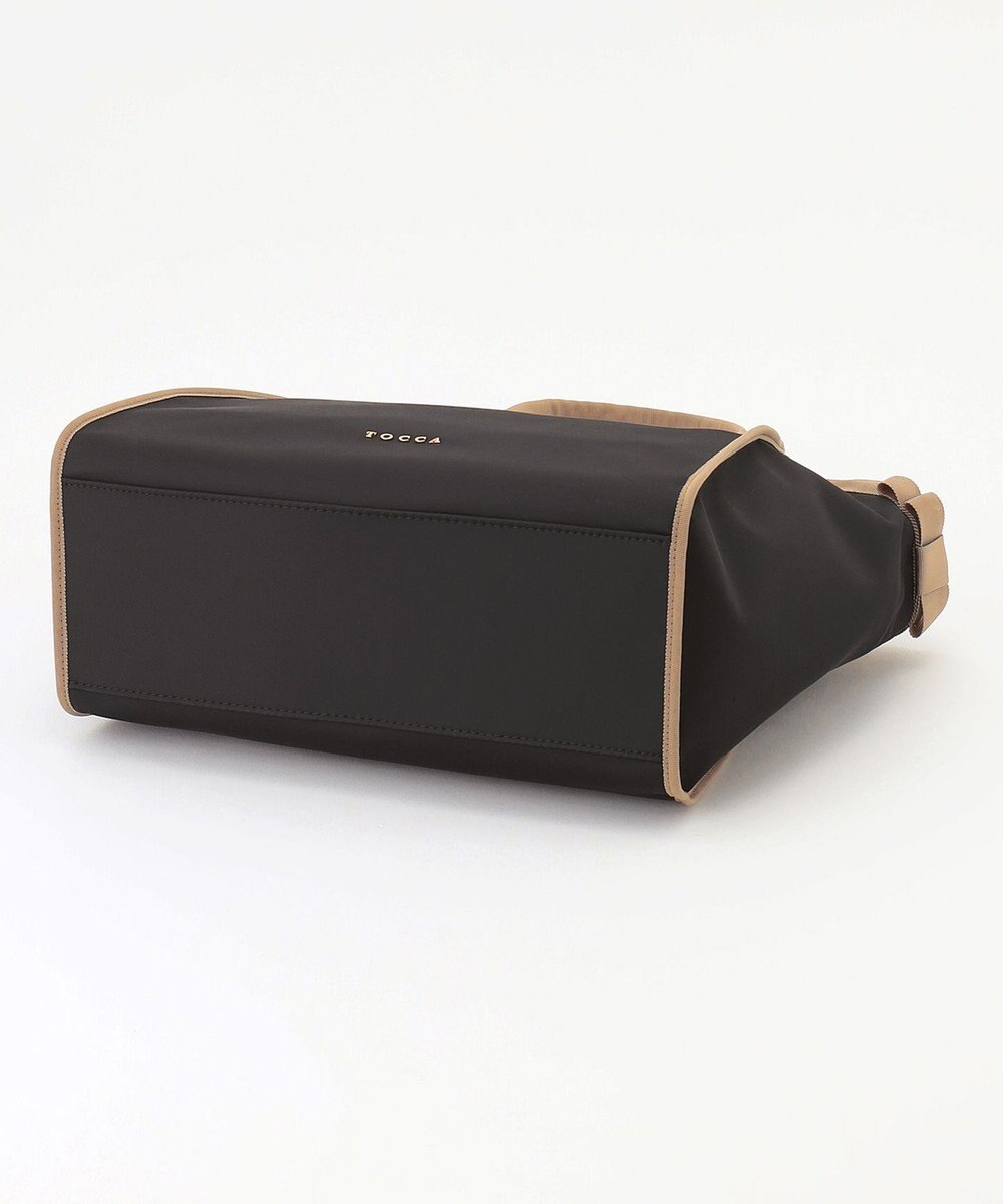TOCCA 【A4サイズ対応・撥水】SIDE RIBBON BUCKET TOTE トートバッグ 