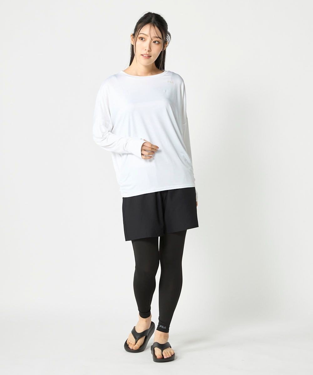OP／FILA 【FILA】ドルマンスリーブロングTシャツ付き４点セット水着 