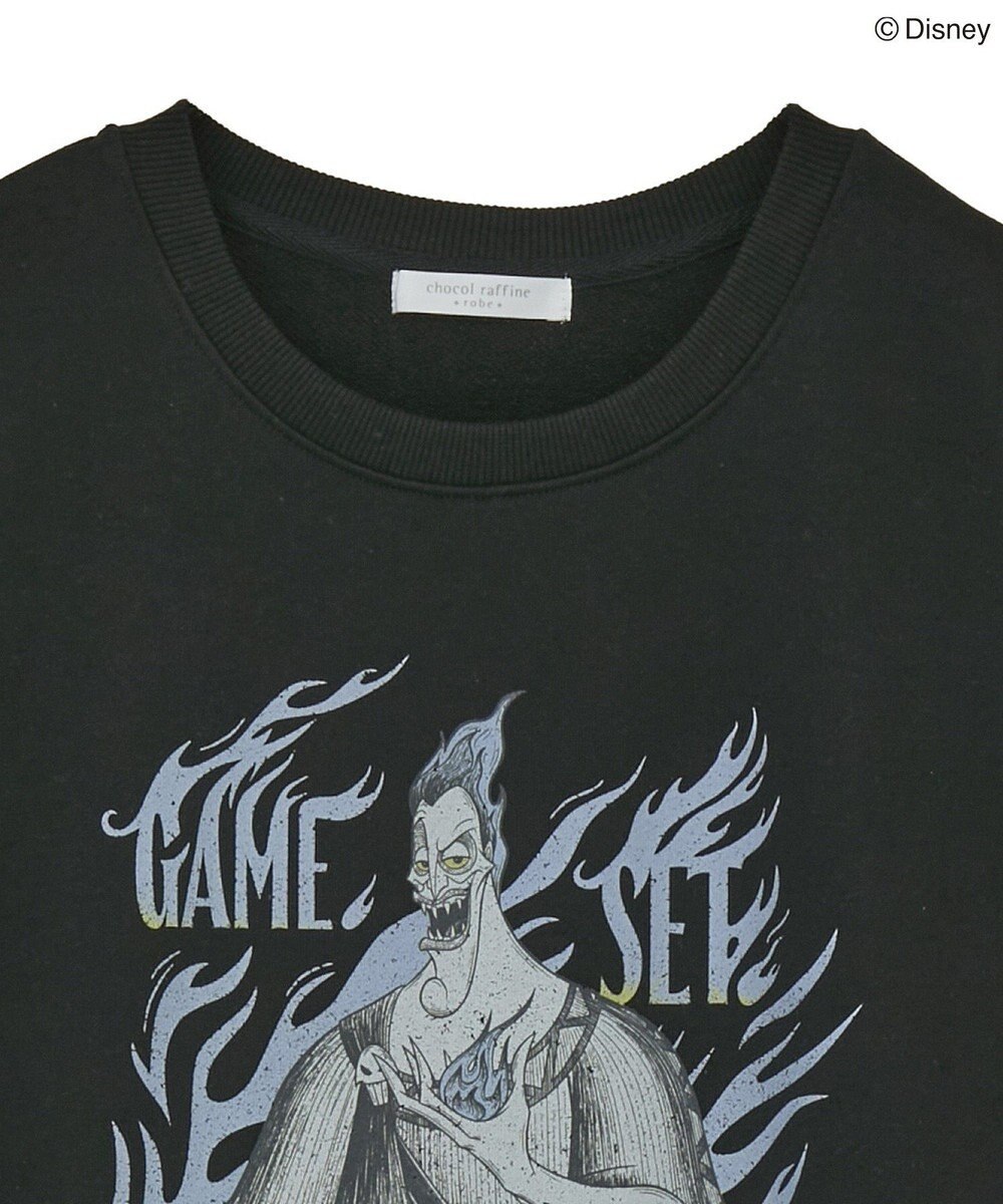 Green Parks VILLAINS/レースドッキングプリントスウェット 