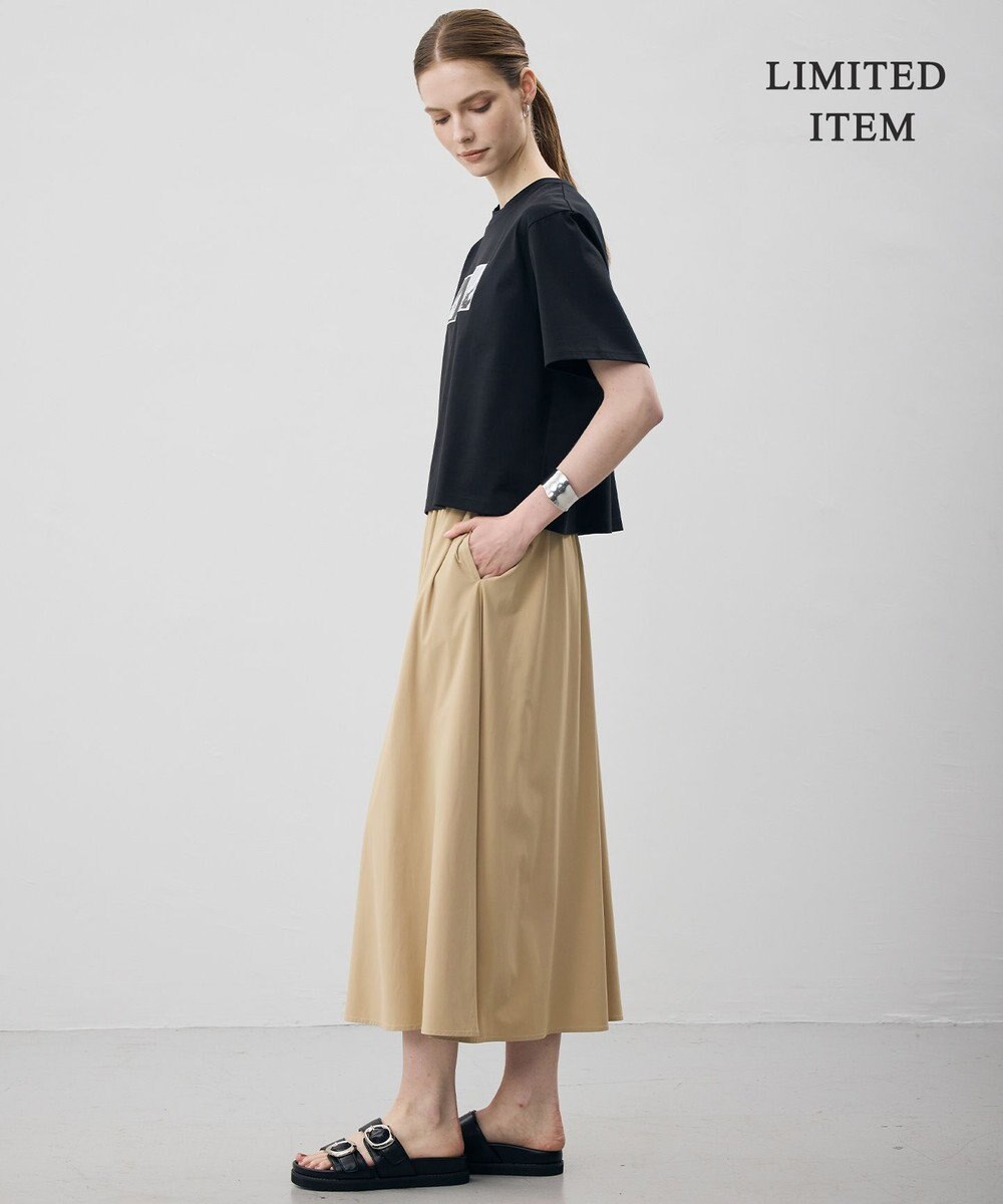 ICB 【WEB限定】マットスキューバ フレアスカート 