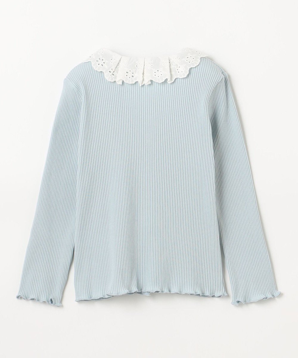 組曲 KIDS 【100㎝】フリルリブ2WAY トップス 