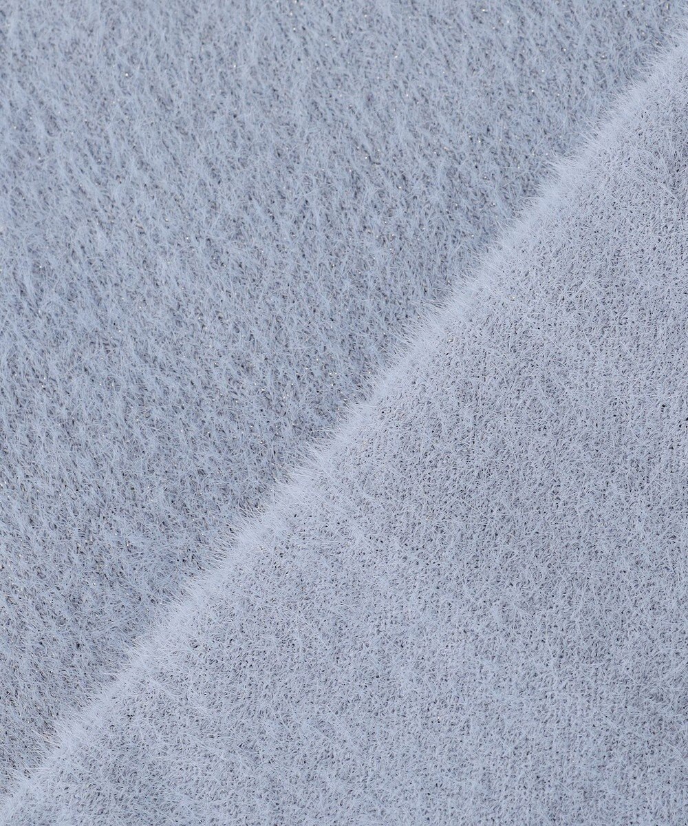 ANY SIS 【全方位 好印象】ラメフェザーニット×フラワースカート セット 