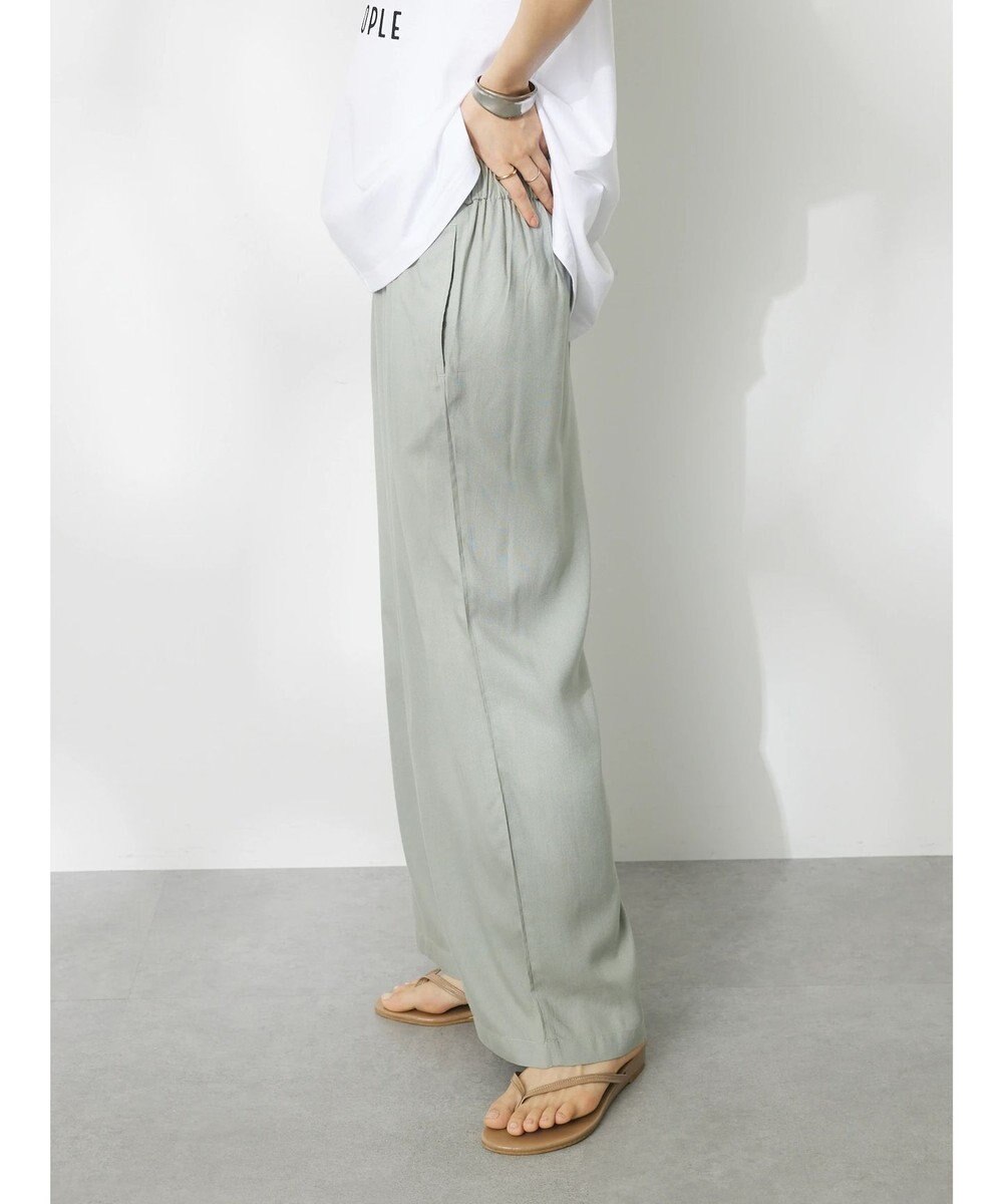 CRAFT STANDARD BOUTIQUE レーヨンワイドパンツ 