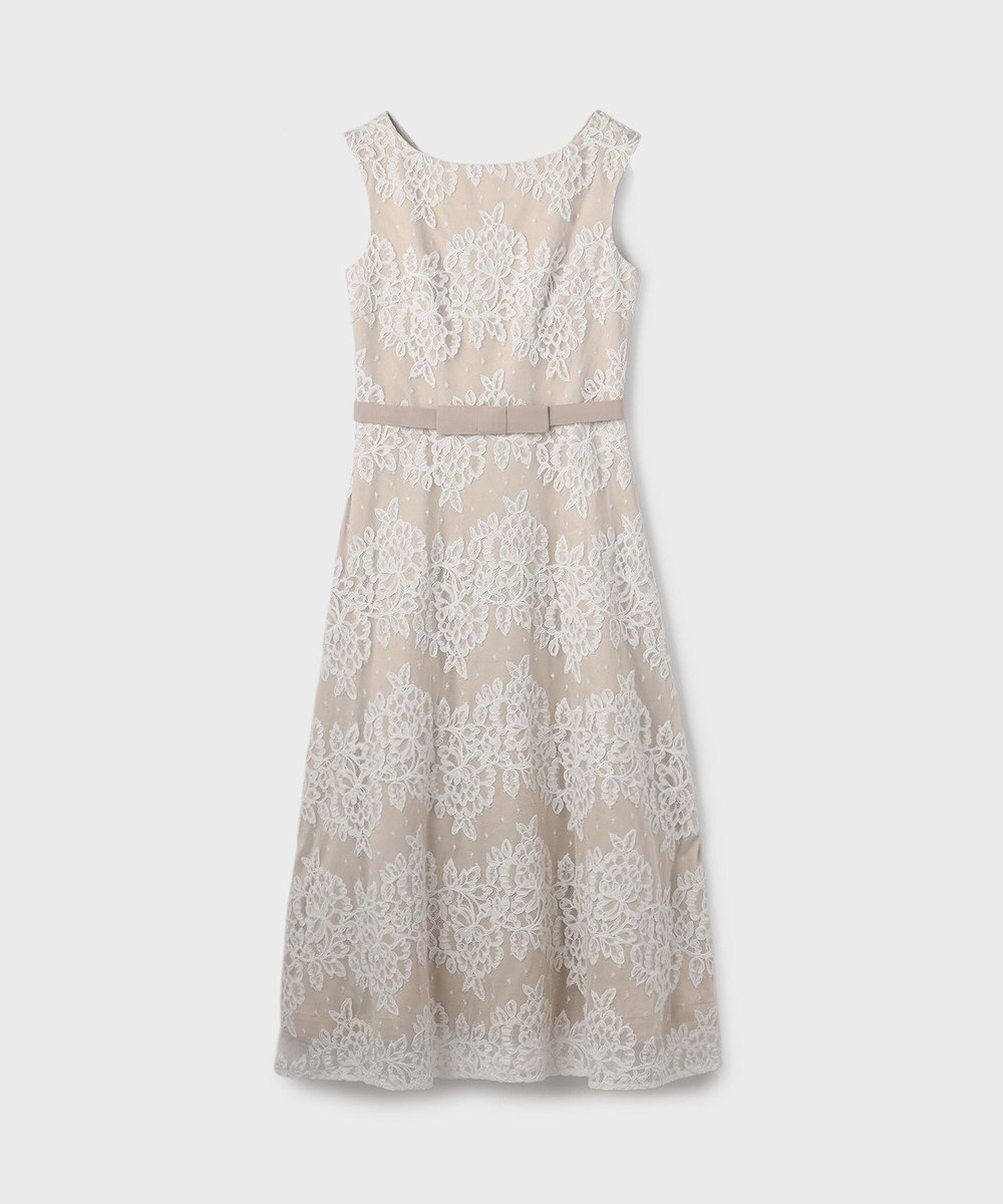 GRACE CONTINENTAL レースボーダードレス 