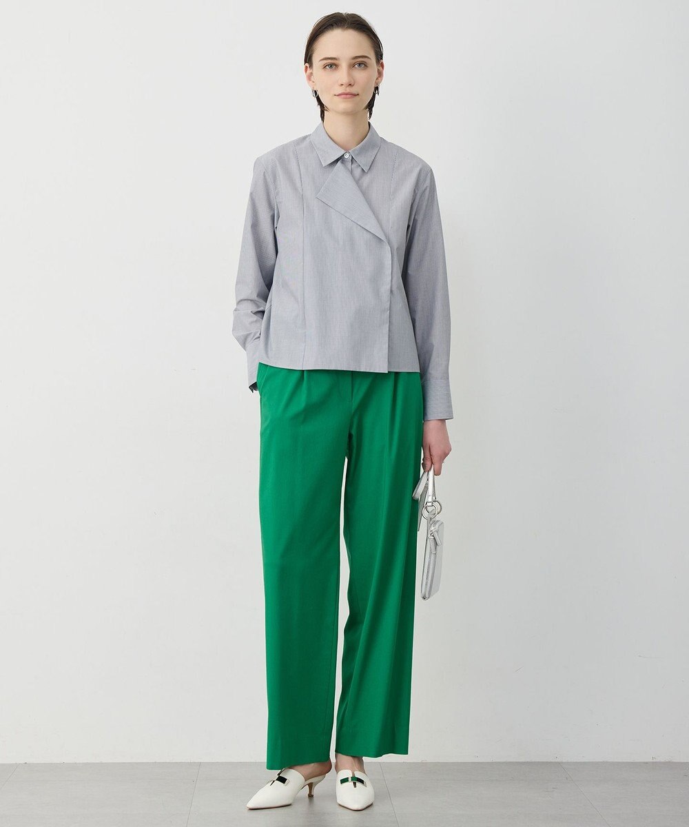 ICB 【先行予約】クリーンブロード ライダース風 クロップドシャツ 