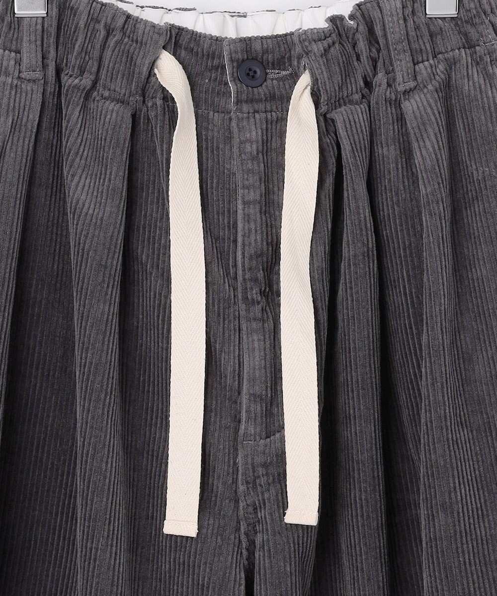 J.PRESS YORK STREET 【UNISEX】コーデュロイ 2タックワイドパンツ 