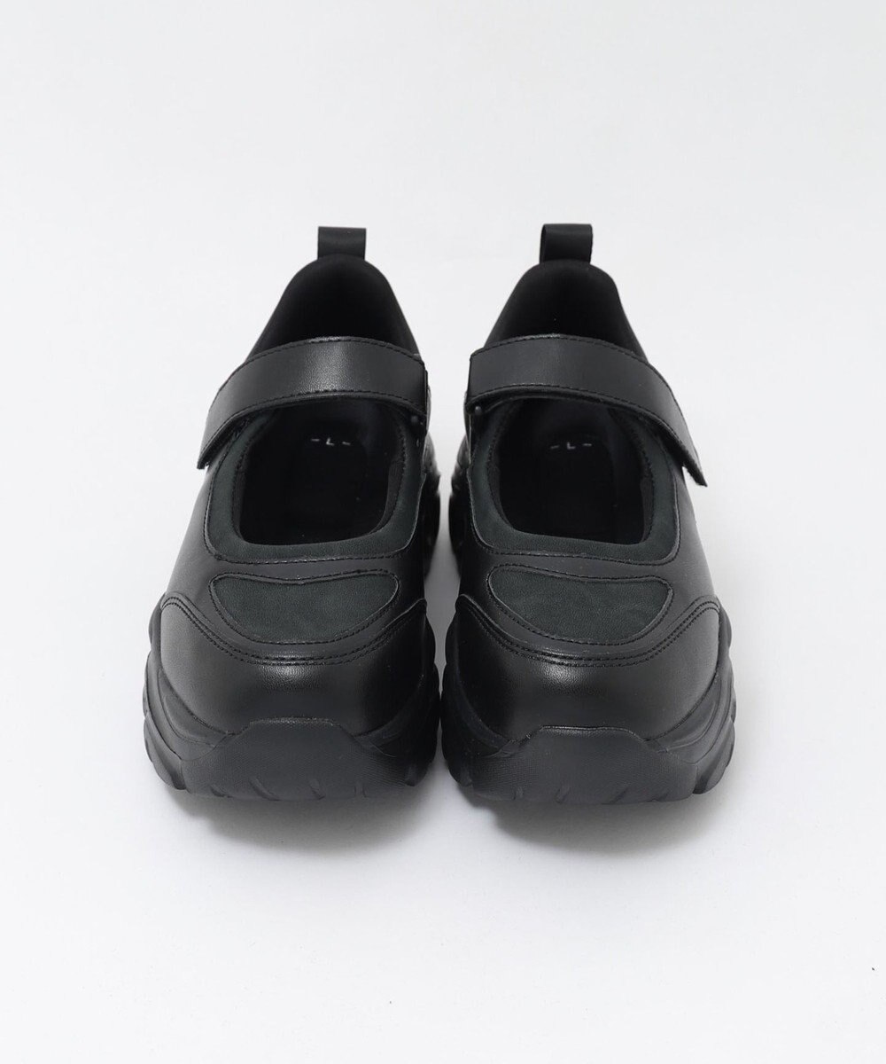 WEGO 厚底ベロクロストラップシューズ 