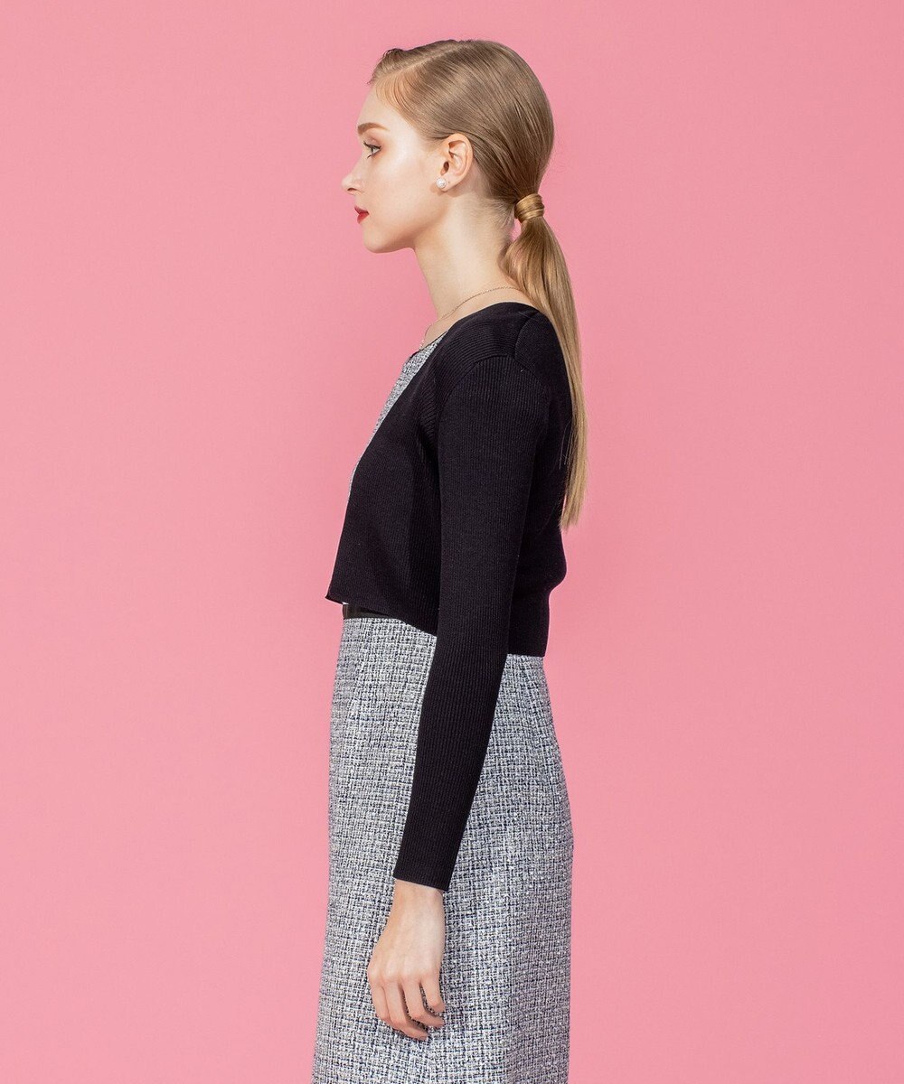 TOCCA 【洗える！】SILK RIB BOLERO ボレロ 