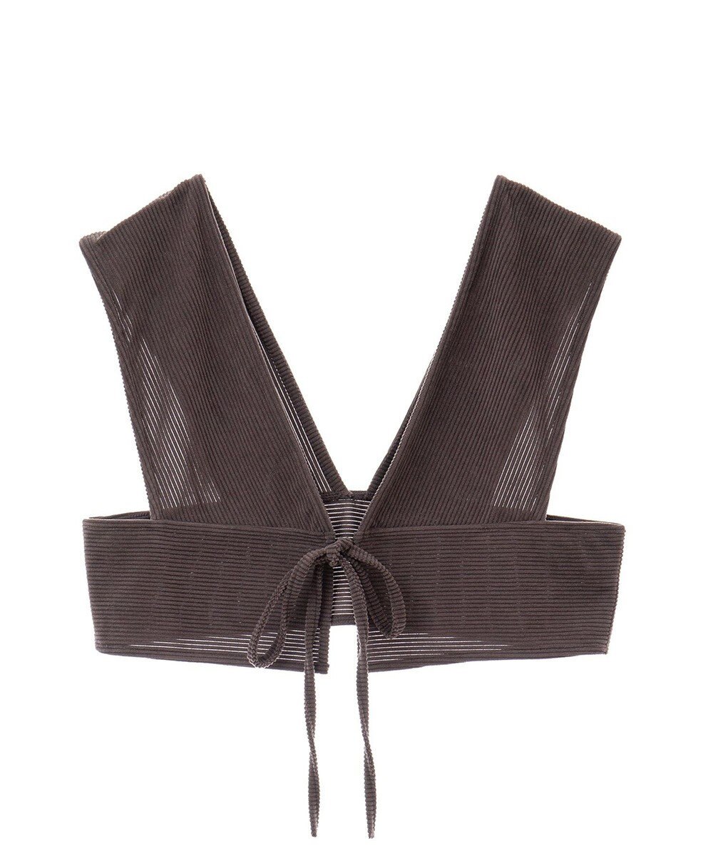 CRAFT STANDARD BOUTIQUE 2WAYカットコーデュロイビスチェ 