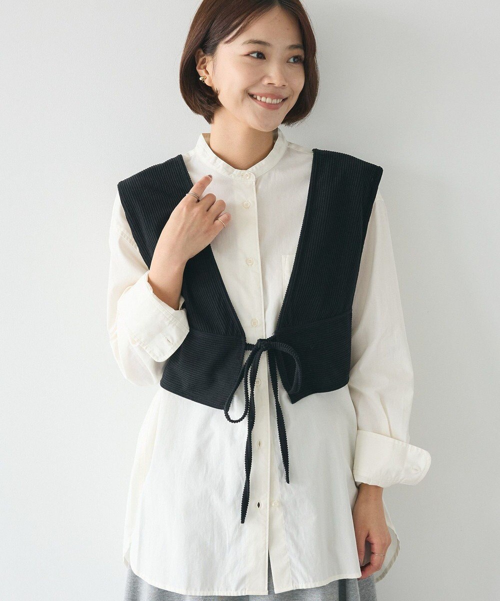 CRAFT STANDARD BOUTIQUE 2WAYカットコーデュロイビスチェ 