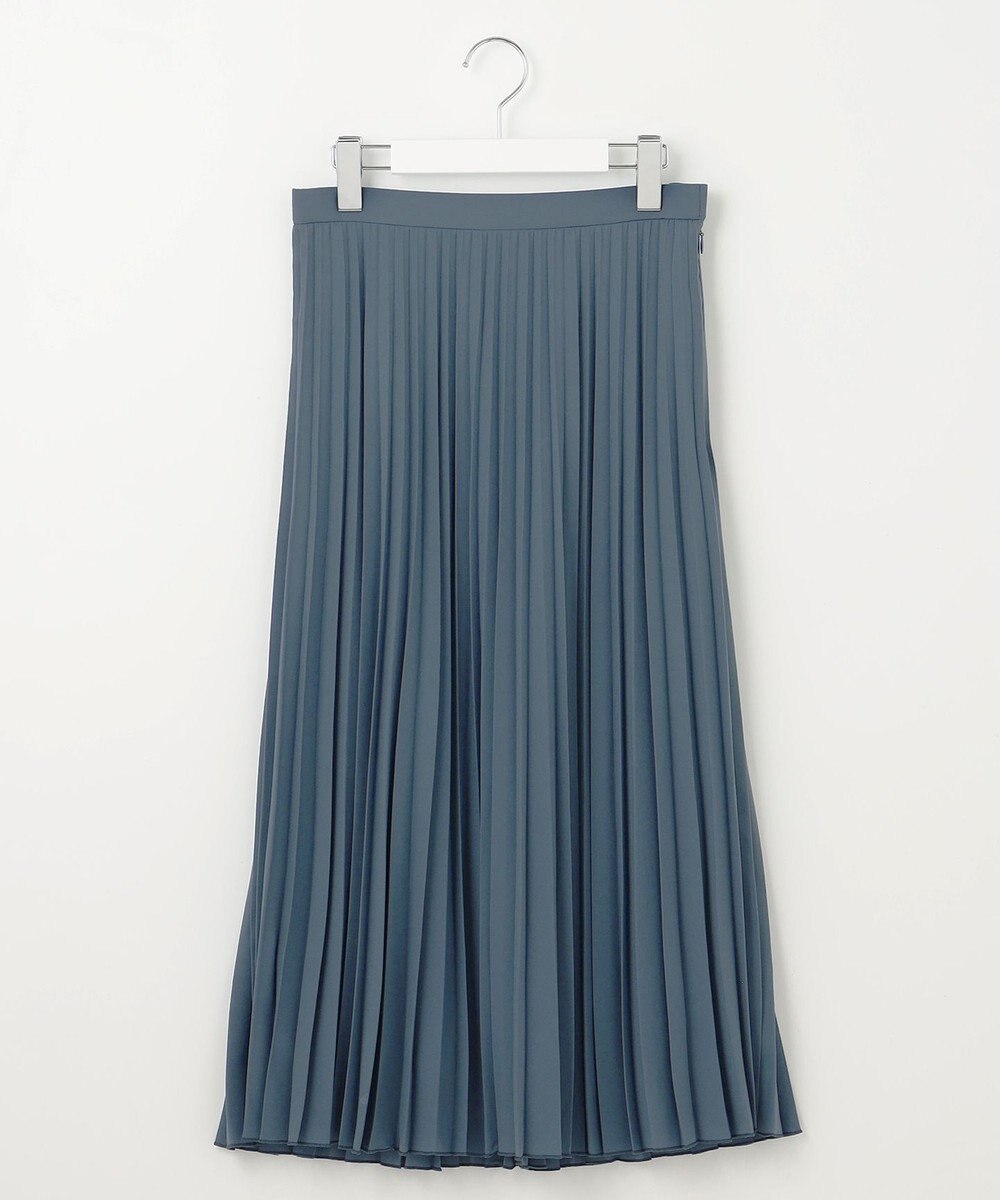 J.PRESS LADIES L 【洗える】ノルディス2wayジョーゼット プリーツ スカート 
