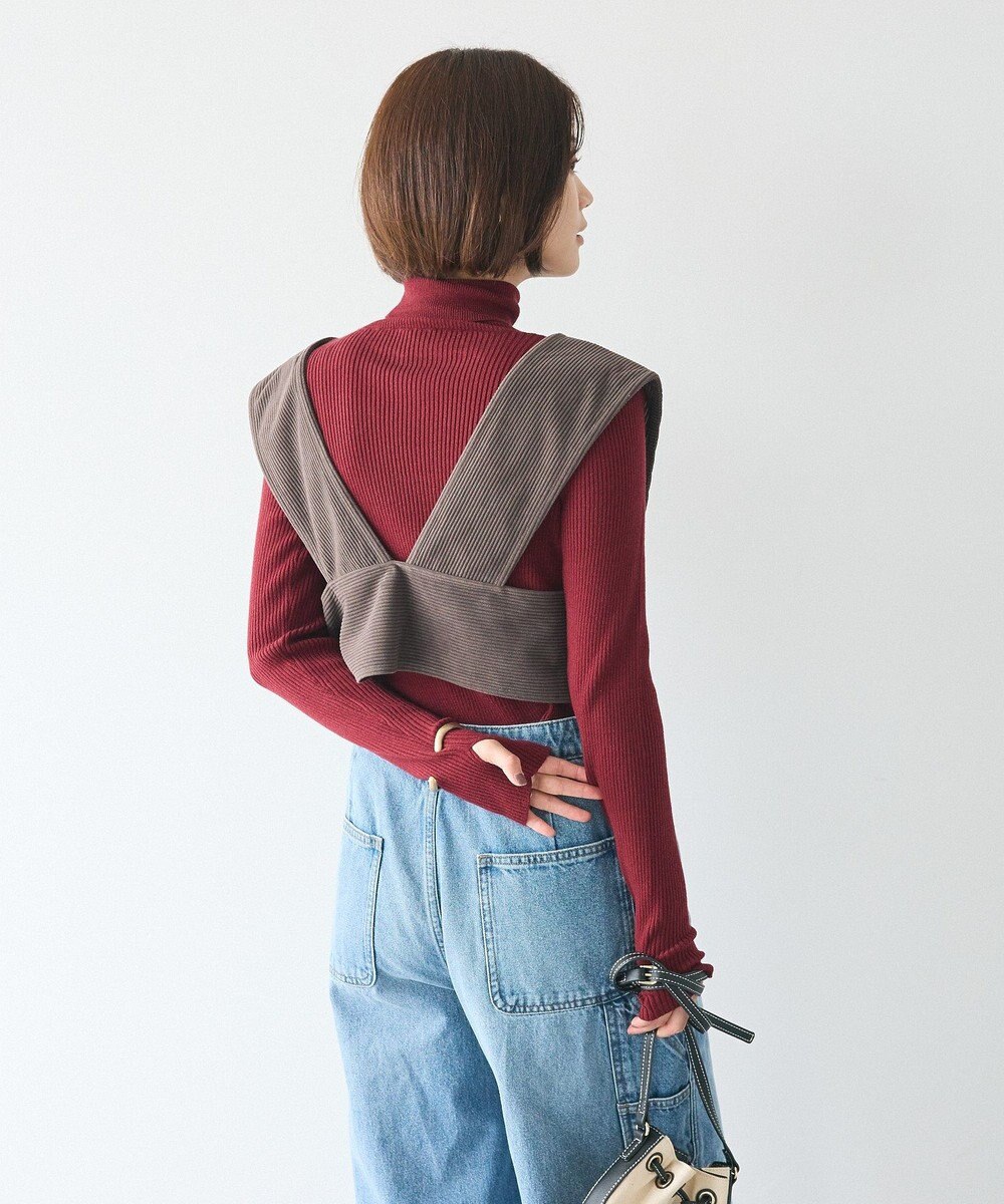 CRAFT STANDARD BOUTIQUE 2WAYカットコーデュロイビスチェ 