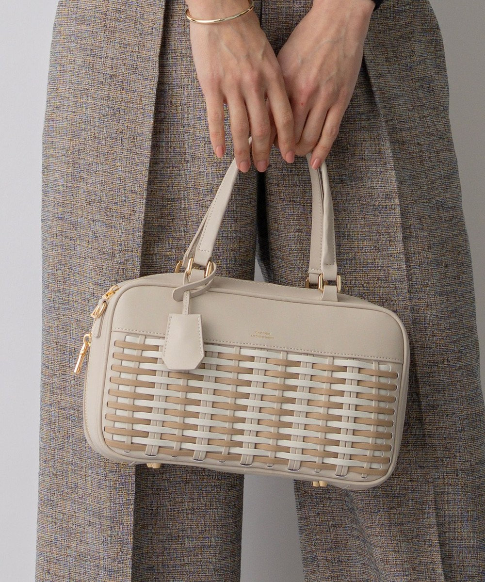 23区 【先行予約】バスケットメッシュ ボストンバッグ 