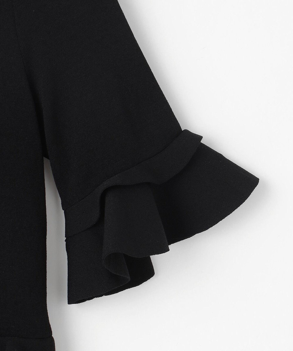 自由区 【カトリエムブーケ】Ruche フリルディテールニットドレス 