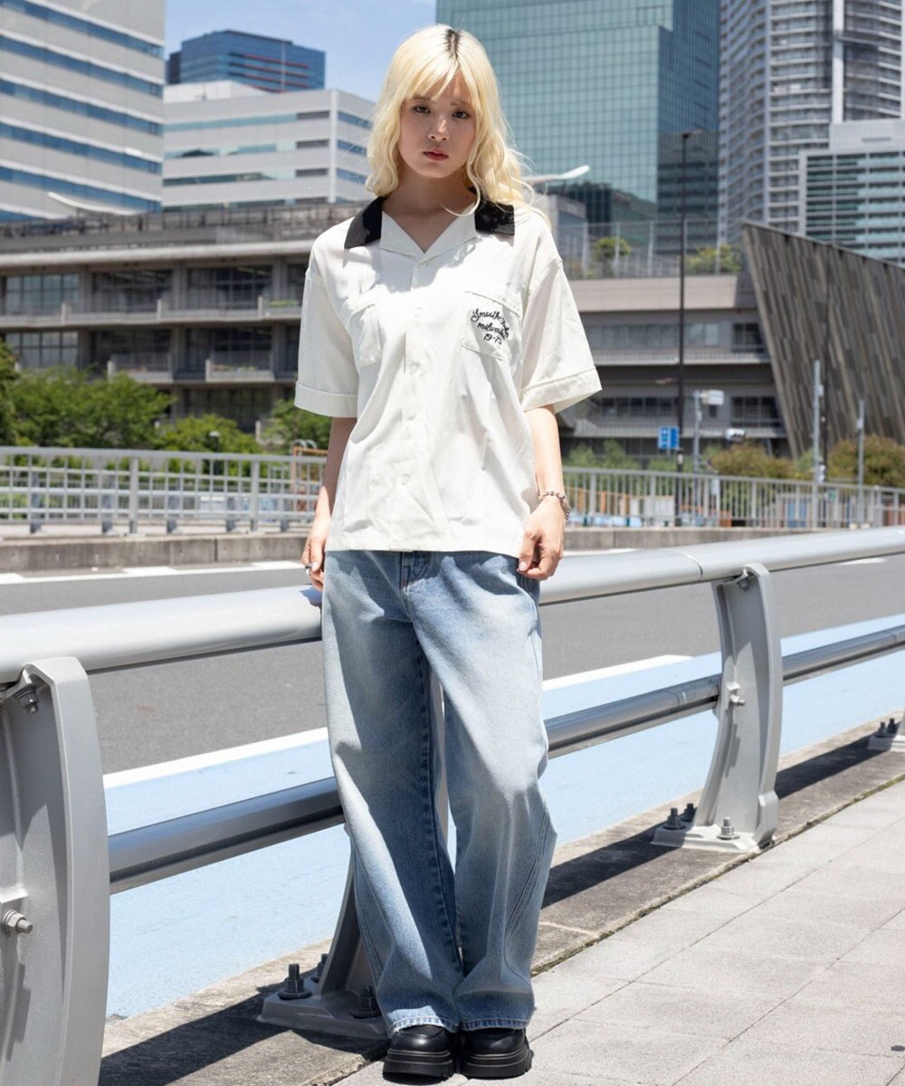 WEGO 【ユニセックス着用ITEM】ボーリングシャツ（SS） 