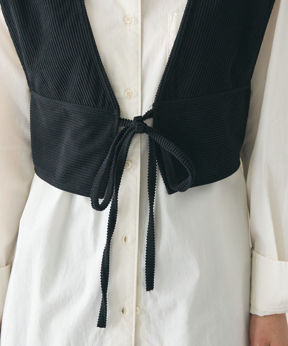 CRAFT STANDARD BOUTIQUE 2WAYカットコーデュロイビスチェ 