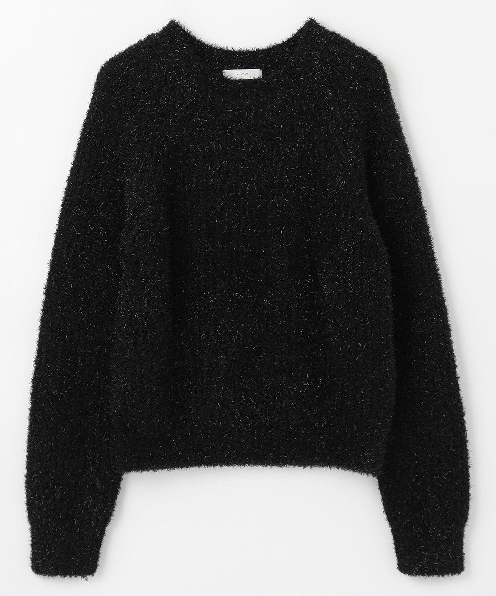 ANY カーリーファンシーニット 