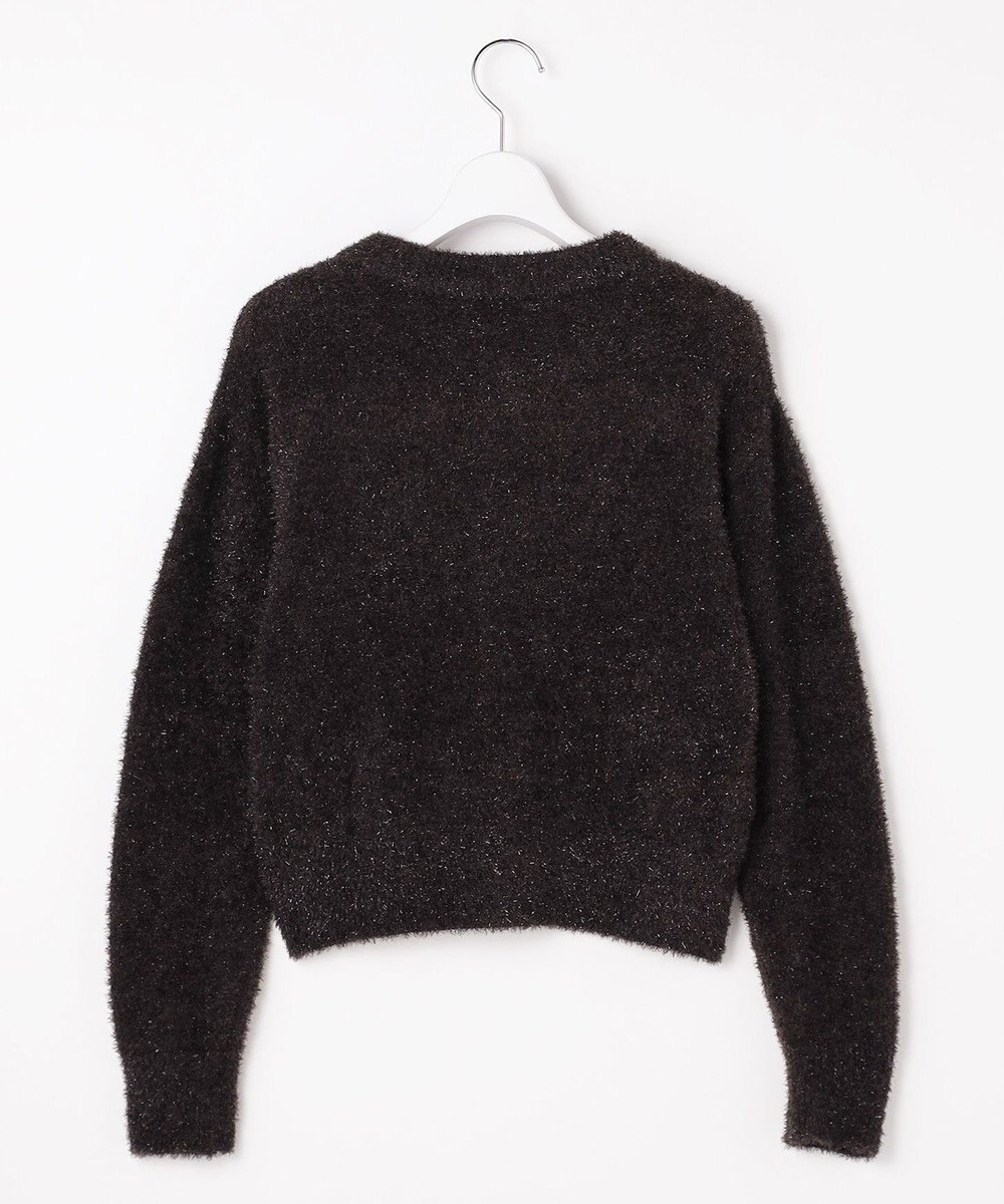 Feroux キラキラシャギー ニット カーディガン 