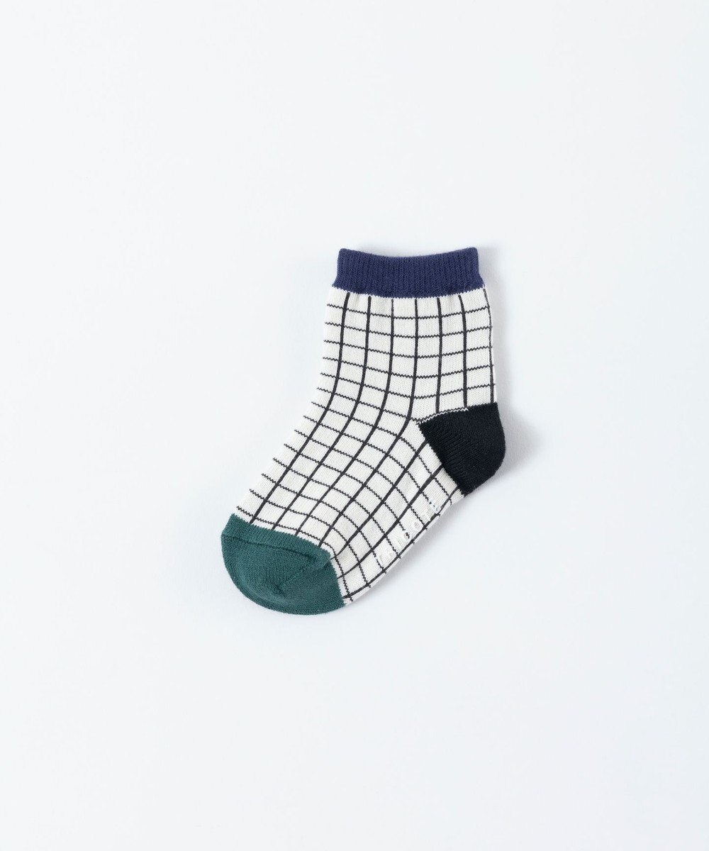 TRICOTE CHECK SOCKS / チェックソックス (KIDS) 05BOY