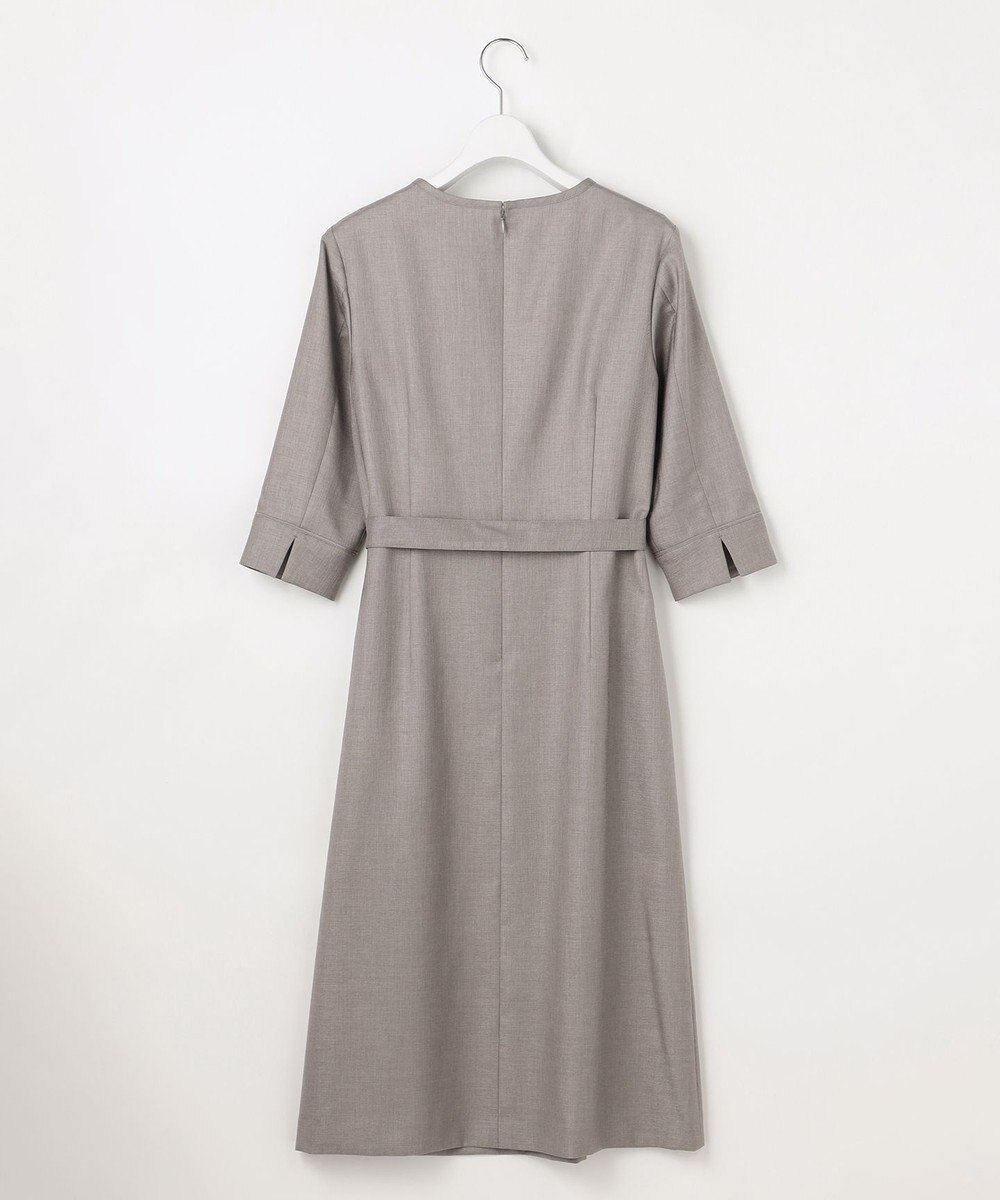 J.PRESS LADIES L OXIJEWEL ストレッチ ワンピース 