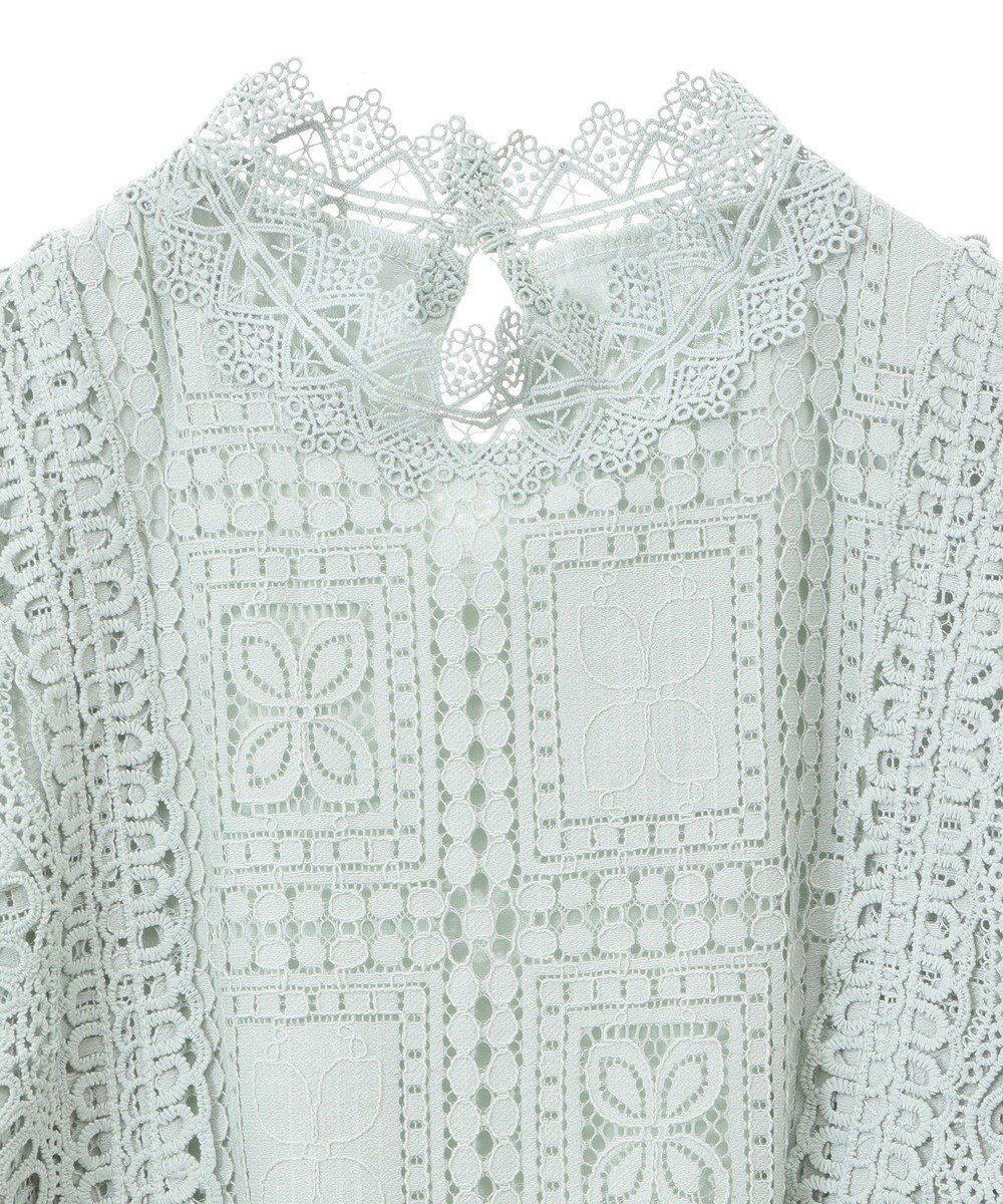 Green Parks ・Ｐｅｔｉｔ　Ｆｌｅｕｒ　イロイロレースブラウス 