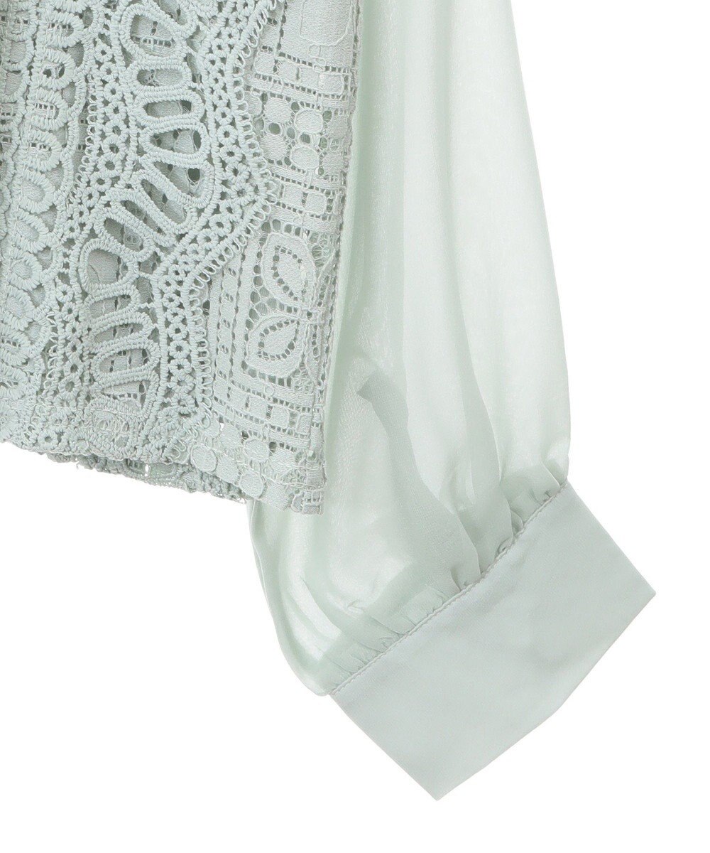 Green Parks ・Ｐｅｔｉｔ　Ｆｌｅｕｒ　イロイロレースブラウス 