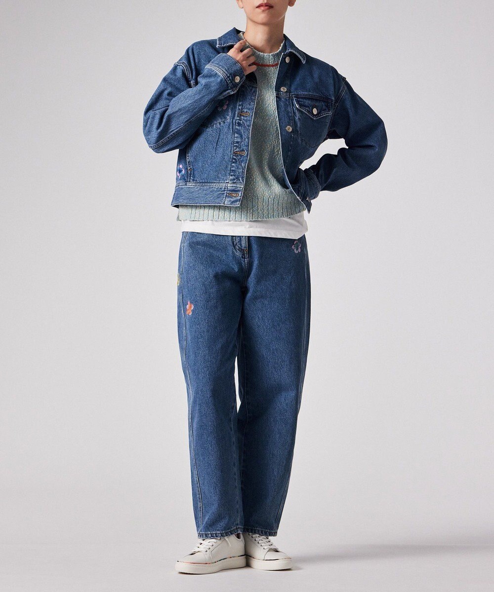 Paul Smith PS Happy フラワーエンブロイダリー デニムジャケット 