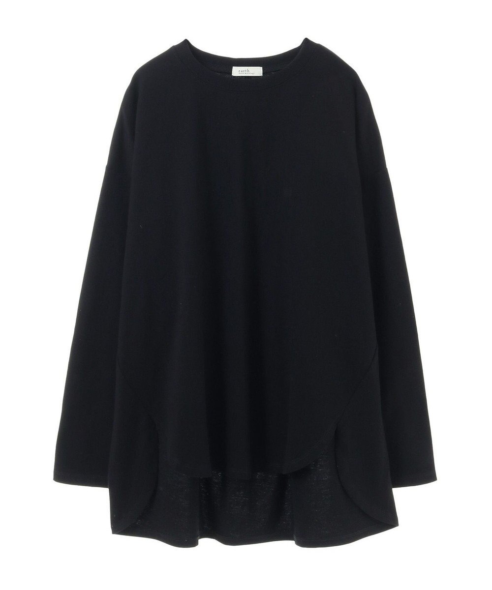 earth music&ecology ラウンドルーズロンＴ 