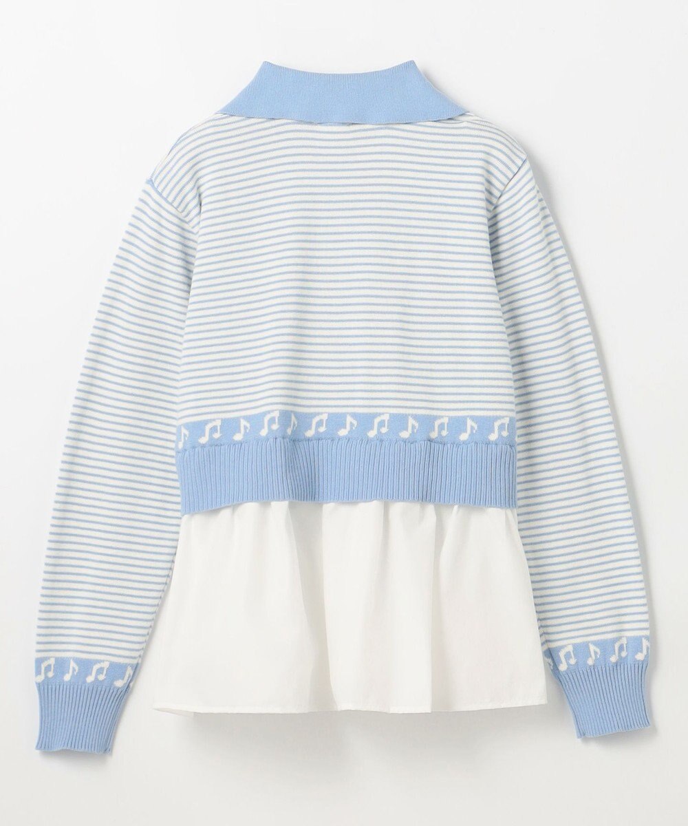 組曲 KIDS 【150-160㎝】ハーモニー ボーダートップス 