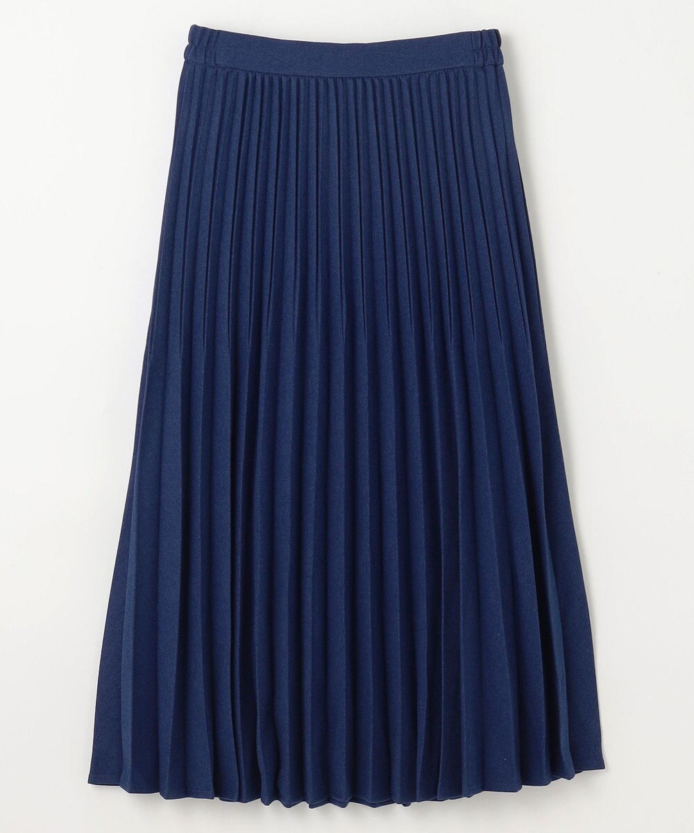 ANY L 【ウエストゴム】プリーツスカート 