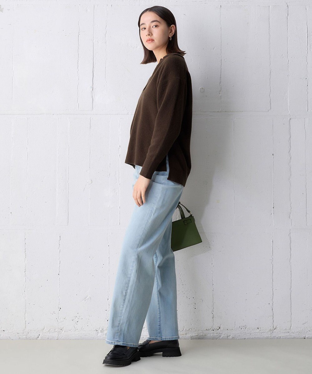 UNFILO ふわふわ スキッパーニット 