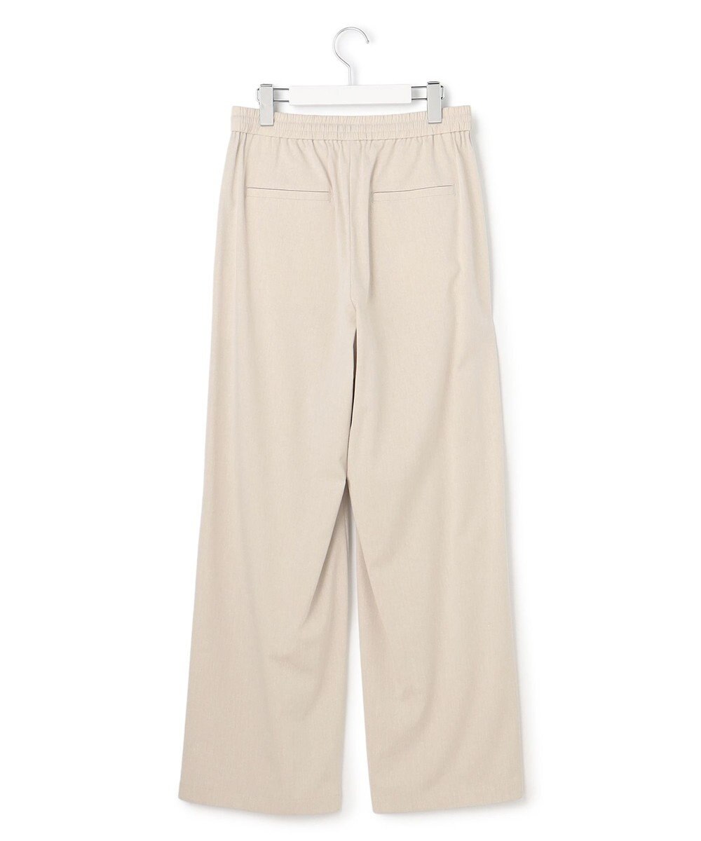 23区 【先行予約】ナチュラルスラブストレッチ ワイドパンツ 