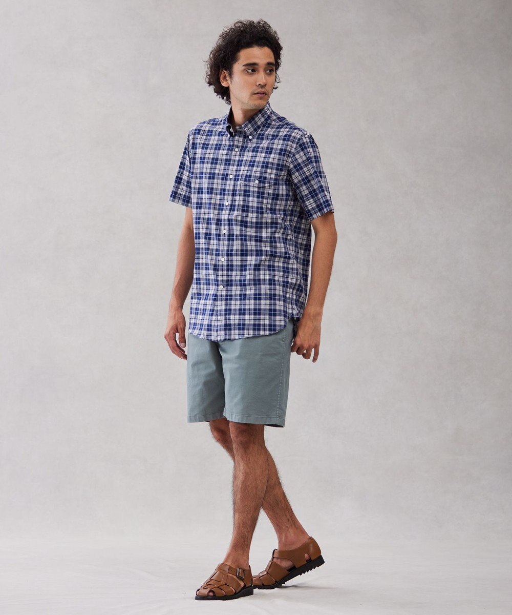 J.PRESS MEN ドビータータンマルチチェック シャツ /B.D 