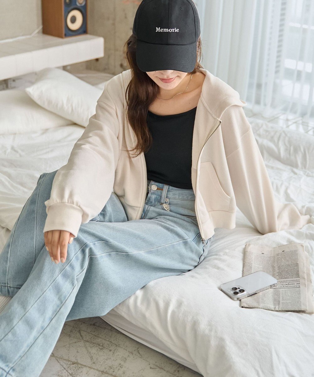 WEGO ショートジップパーカー 