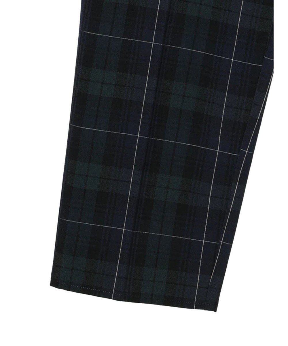 Green Parks きれいシルエットチェックパンツ 